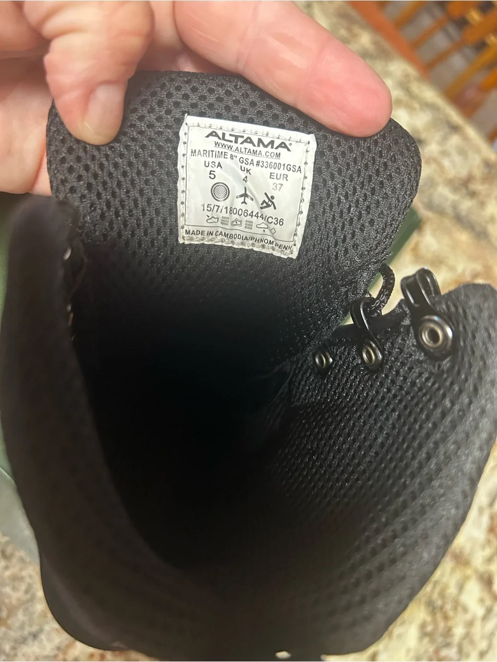 Altama durable black